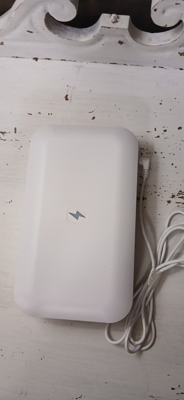 PhoneSoap Model No. 500-1 Cell Phone Cleaner White Clean Your Phone Used
